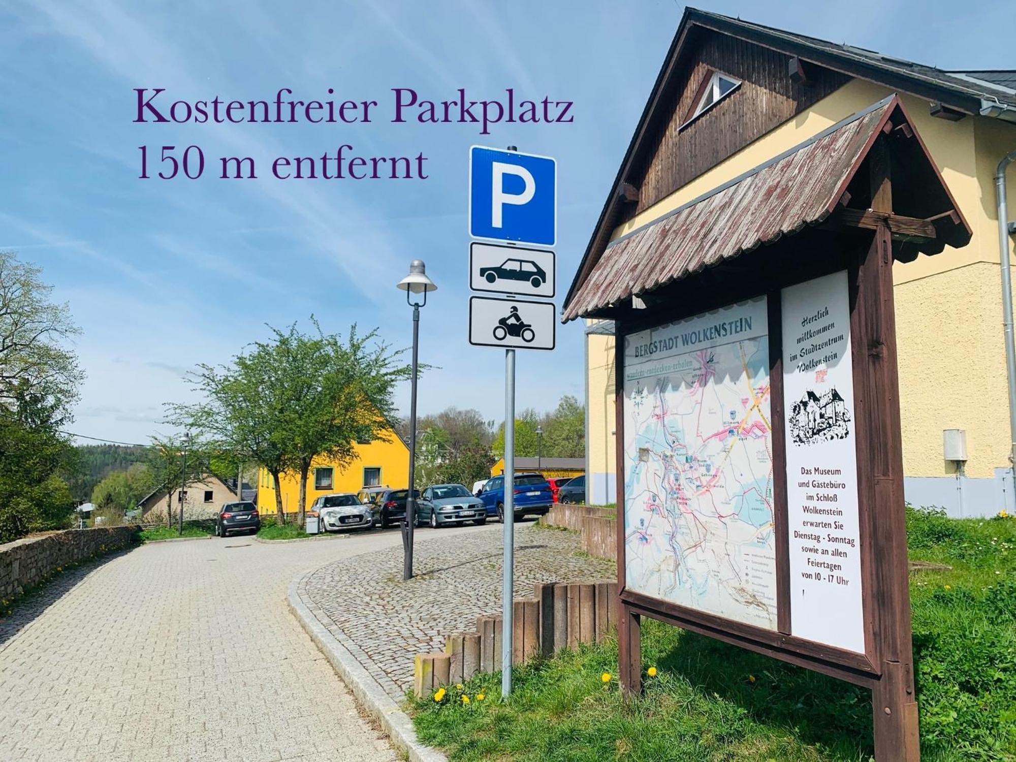 Am Schloss Wolkenstein, 86M2, 3Br, Babybett, Office Eksteriør bilde