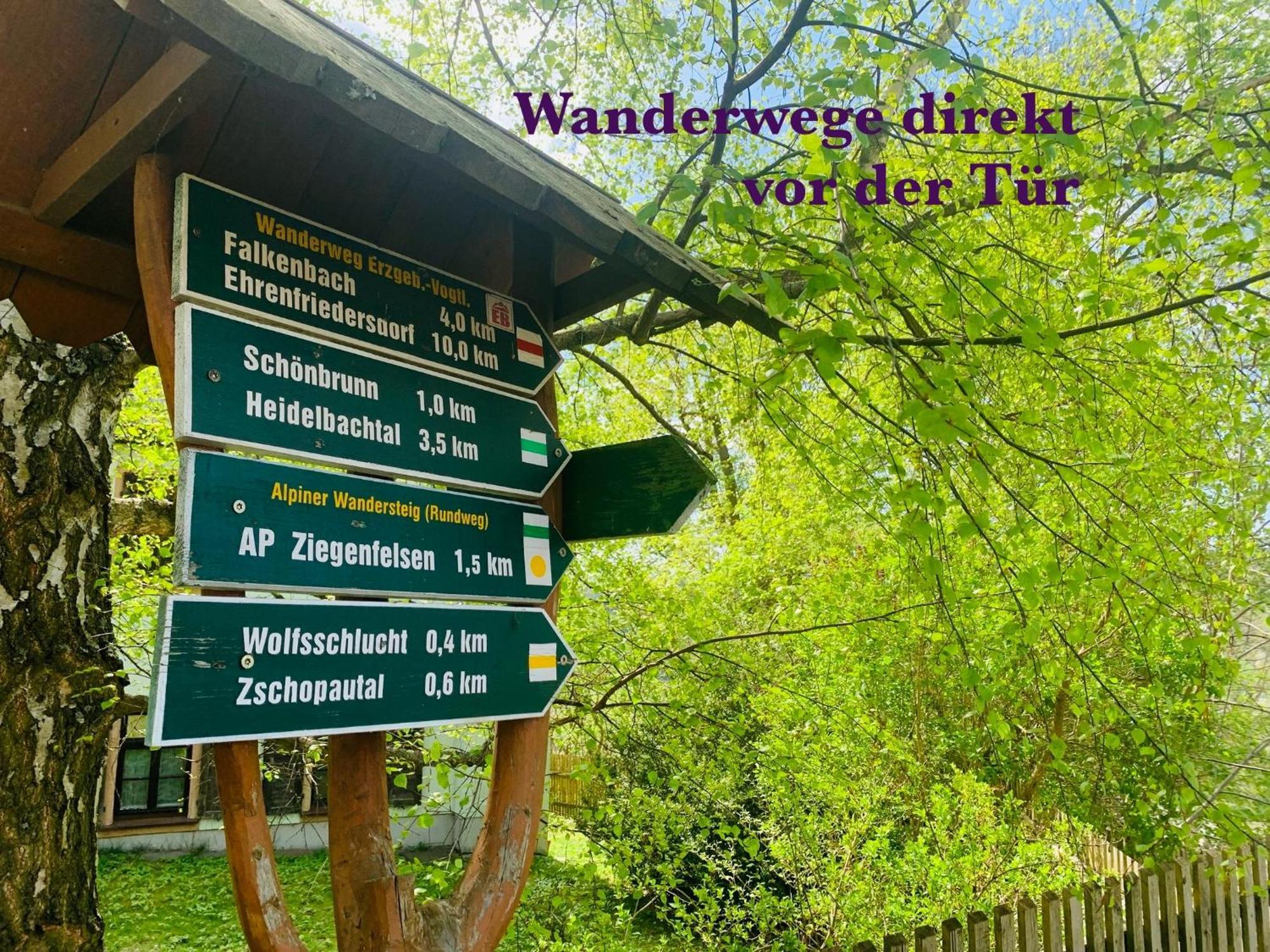 Am Schloss Wolkenstein, 86M2, 3Br, Babybett, Office Eksteriør bilde