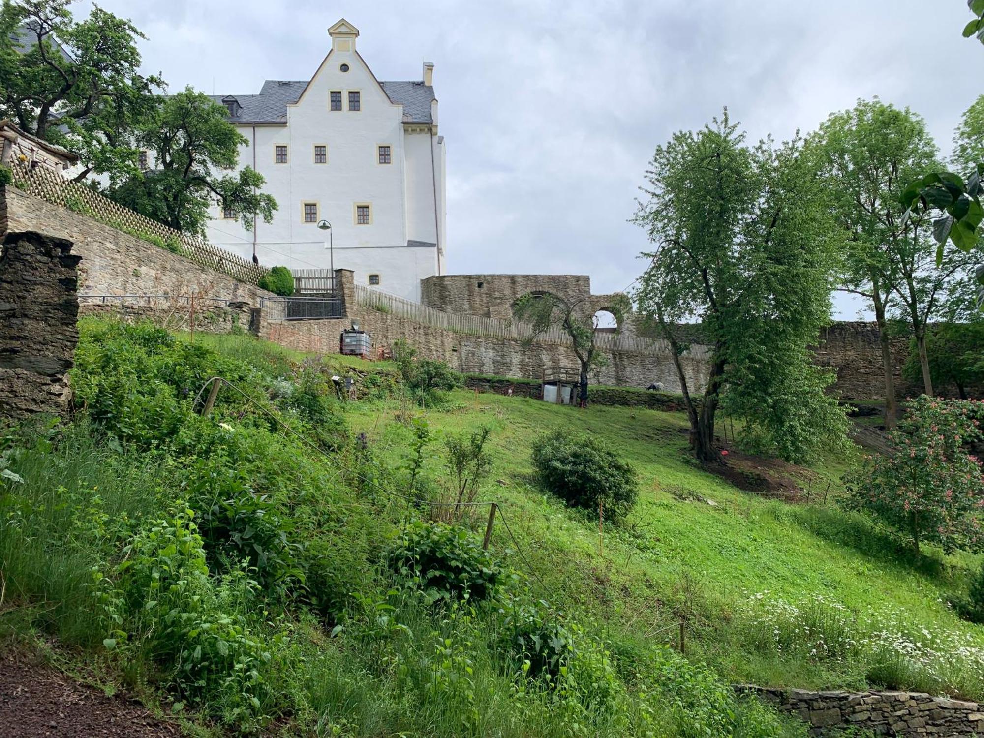 Am Schloss Wolkenstein, 86M2, 3Br, Babybett, Office Eksteriør bilde