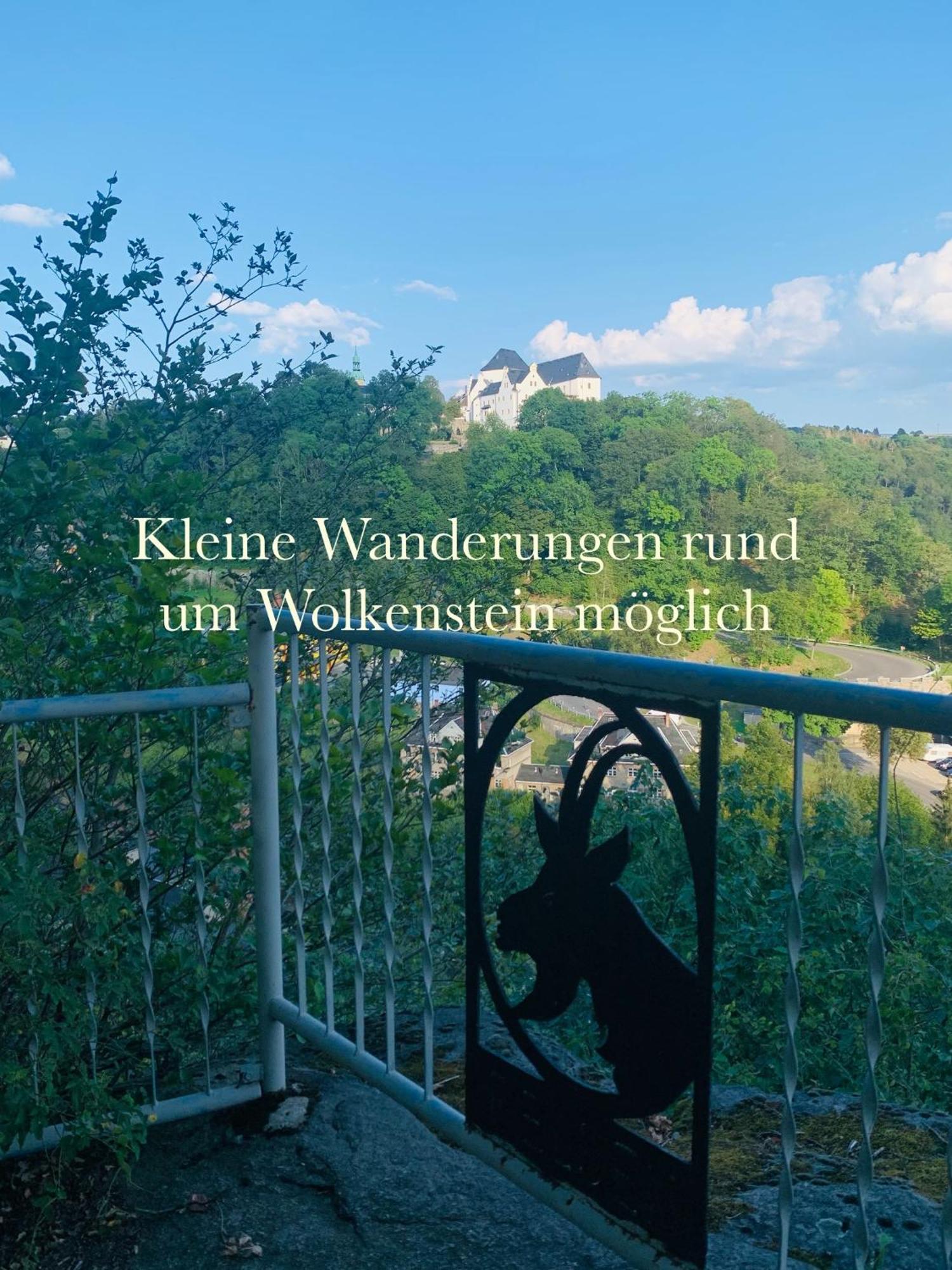 Am Schloss Wolkenstein, 86M2, 3Br, Babybett, Office Eksteriør bilde